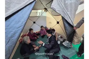 희망브리지, 함양 산불 이재민에 긴급 구호물품 지원