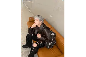 에이티즈 민기, MCM 공항패션 선보여