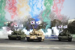 50℃ 폭염에도 임무수행 가능한 
'중동형 K2 전차' 실물 처음 공개