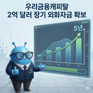 우리금융캐피탈, 2억 달러 외화차입 