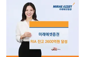 미래에셋증권, RIA 잔고 2500억원 달성..출시 1개월만