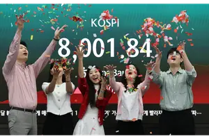 코스피, 8000시대 개막
