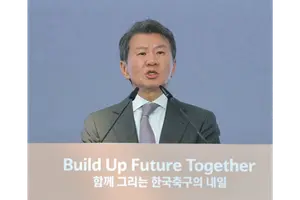정몽규 축구협회장 사임..