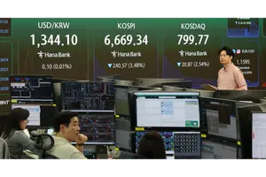 AI 개발 속도 조절론에 증시 와르르...삼전닉스 하락주도