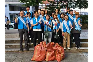 티시스 노사, 영등포역 일대 환경 정화 활동