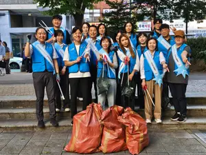 티시스 노사, 영등포역 일대 환경 정화 활동
