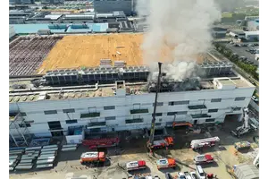 구미 LIG D&A 매입 공장서 화재