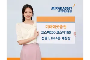 미래에셋증권, 대표지수 선물 ETN 4 종목 재상장