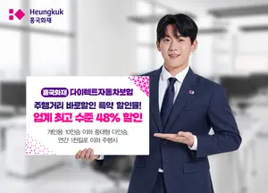 흥국화재, 주행거리 짧으면 차보험료 최대 반값
