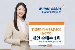 TIGER 미국S&P500 ETF, 올해 개인 순매수 4.9조..