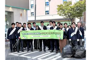 SM신용정보, 영등포구 환경정화 ‘우리동네 줍깅’