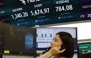 코스피, 검은 목요일..코스피 6천, 지지선에서 벽으로 바뀔 판