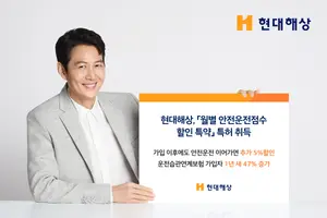 현대해상, '월별 안전운전점수 할인특약' 특허 취득