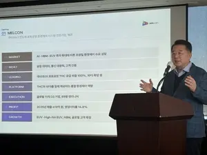 멜콘, 코스닥 첫날 강세..한 때 134% 올라