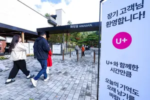 화담숲에 4만6000명 몰렸다…LG유플러스, 장기고객 초청 3배 확대