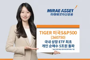 [증권가] 미래운용, 'TIGER미국S&P500' 개인 순매수 5조원 돌파 등