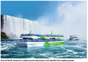 나이아가라 폭포 전기 페리 올해 운항