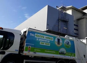 영국 셰필드, 세계 최초 전기 쓰레기 트럭 공개