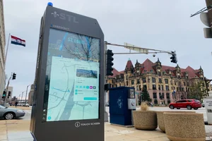 미국 세인트루이스에 등장한 스마트시티 인터랙티브 키오스크