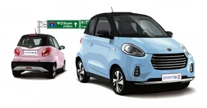 올림픽대로 달리는 경형 전기차 EV Z... 