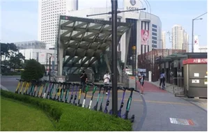 전동 킥보드 주차 가이드 라인 마련..서울시 퍼스널 모빌리티 개선책 제시