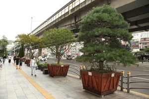 도심을 푸르게 하는 움직이는 공원