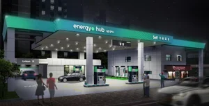 주유소에서도 전기차 충전한다