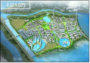 새만금에 자족 스마트 수변도시 건설