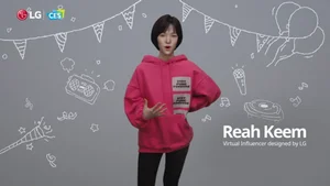 [스마트 CES 2021] LG전자, 2021 CES서 가상인간 '김래아' 등장 눈길