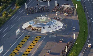 에어택시와 드론용 세계에서 가장 작은 공항 구축