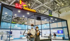 SK텔레콤, 5G·AI 기반 드론 관제 솔루션 선보여