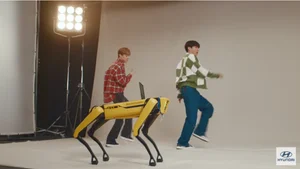 Hyundai Motor’s Robot ‘Spot’ Dances with BTS