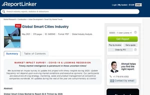 [스투/리포트] 2026년 세계 스마트시티 시장 규모 2조 5천억 달러로 성장