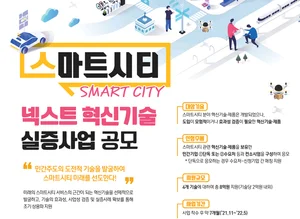 기업개발 '스마트시티' 혁신기술 실증사업 공모