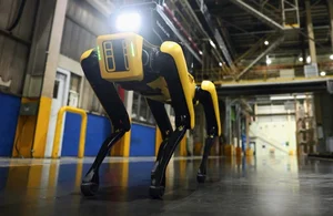 현대차그룹, 보스턴 다이내믹스 공동개발 공장안전서비스 '스팟로봇’ 공개