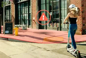 e-스쿠터 회사 버드, 보도탐지 기술 적용해 사고위험 낮췄다