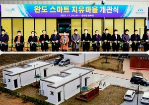 '스마트 치유마을' 전남 완도에 첫선