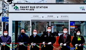 태백시, 스마트 버스정류장•스마트 폴 설치 완료