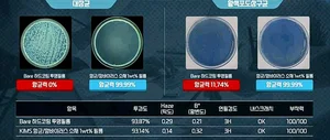 항균특성 99.99%, 항바이러스 특성 2시간 내 10배이상↑ 무독성 첨가제 개발
