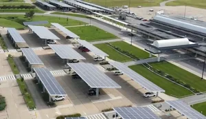 태양광 캐노피로 공항 주차장 활용…열섬효과 차단과 재생에너지 ‘모두 잡는다’