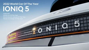 현대자동차 아이오닉 5, ‘2022 세계 올해의 자동차’ 수상