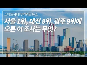 2022년 탄력도시지수 발표 . 서울이 1위를 차지한 부문은?!