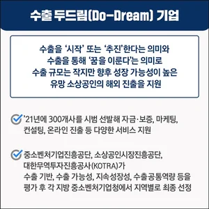 중소기업·소상공인 글로벌 성장 지원한다