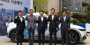 아이오닉5, 강남 도심 자율주행 