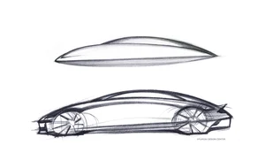 현대자동차, ‘아이오닉 6’ 티저 이미지 공개