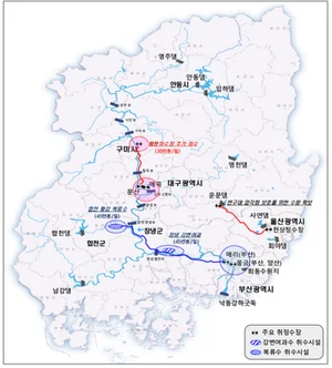 '낙동강 유역 안전한 먹는 물 공급체계 구축사업' 예타 통과
