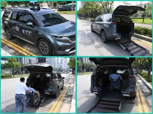 서울시, 상암에 ''전국최초'' 장애인 탑승 자율차 첫선