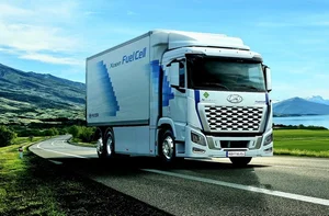 현대차 '엑시언트 수소전기트럭' 독일 첫 진출