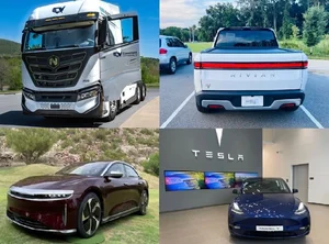 美 전기차 랠리..리비안 14%↑· 니콜라 11%↑