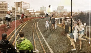 불가리아 수도 소피아, 30km 길이의 환형 도시공원 및 자전거 도로 건설